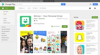 
                            11. Bitmoji – dein Avatar-Emoji – Apps bei Google Play