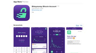
                            4. Bitmymoney Bitcoin Account on the App Store - iTunes - Apple