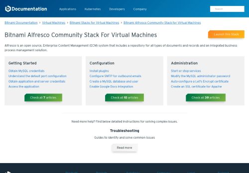 
                            4. Bitnami Alfresco Community Stack for Virtual Machines