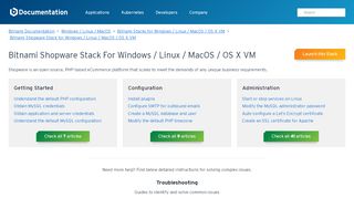 
                            7. Bitnami Shopware Stack for Windows / Linux / MacOS