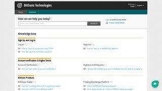 
                            11. BitOasis Technologies: Support