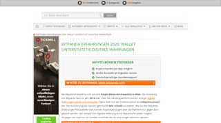 
                            5. Bitpanda Erfahrungen 2019 » Ein Wallet für 6 Digitale Währungen!