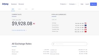 
                            13. BitPay Exchange Rates | BitPay