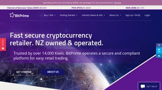 
                            6. BitPrime - The Best Way To Buy And Sell Cryptocurrency in NZ