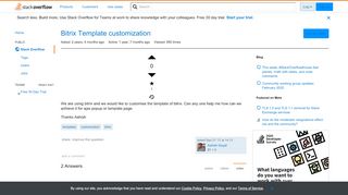
                            9. Bitrix Template customization - Stack Overflow