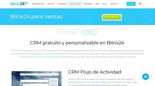 
                            7. Bitrix24: CRM gratuito y personalizable