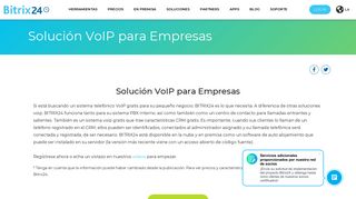
                            9. Bitrix24: Solución VoIP para Empresas