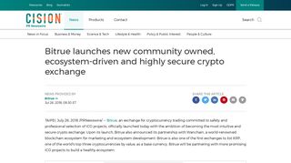 
                            6. Bitrue launches new community owned, ecosystem-driven and highly ...