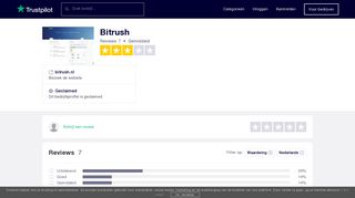 
                            8. Bitrush reviews| Lees klantreviews over bitrush.nl - Trustpilot