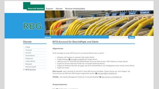 
                            9. BITS-Account für Beschäftigte und Gäste | Rechnerbetriebsgruppe