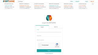 
                            4. Bitsane Exchange | Login