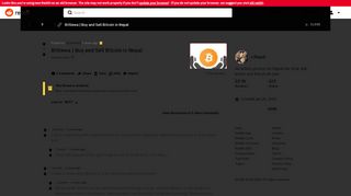 
                            3. BitSewa | Buy and Sell Bitcoin in Nepal : Nepal - Reddit