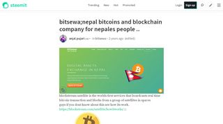 
                            5. bitsewa;nepal bitcoins and blockchain company for nepales people ...