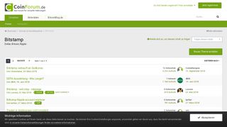 
                            4. Bitstamp - CoinForum.de