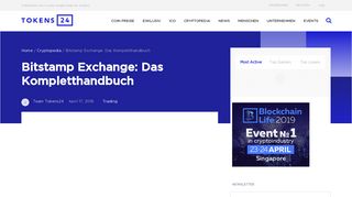 
                            12. Bitstamp Exchange: Das Kompletthandbuch – Tokens24