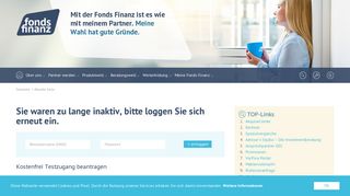 
                            4. Bitte loggen Sie sich ein. – Fonds Finanz Maklerservice GmbH