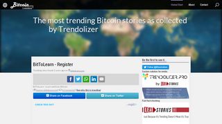 
                            9. BitToLearn - Register - Trendolizer™ - Bitcoin