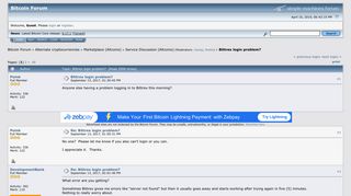 
                            4. Bittrex login problem? - Bitcointalk