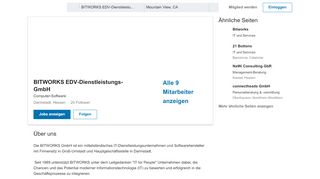 
                            9. BITWORKS EDV-Dienstleistungs-GmbH | LinkedIn