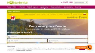 
                            10. Biuro Podróży HolidayService.pl apartamenty