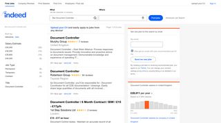 
                            7. Biw Document Controller Jobs - February 2019 | Indeed.co.uk