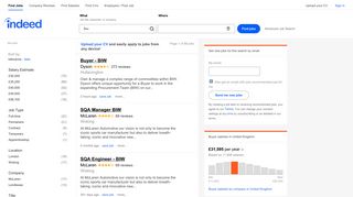 
                            9. Biw Jobs - February 2019 | Indeed.co.uk