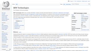 
                            8. BIW Technologies - Wikipedia
