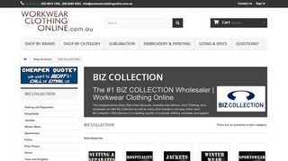 
                            8. BIZ COLLECTION | Workwear Clothing Online (The #1 Wholesaler)