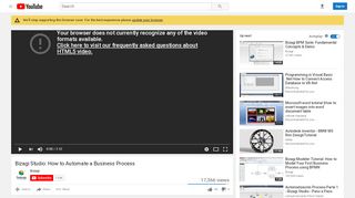 
                            9. Bizagi Studio: How to Automate a Business Process - YouTube