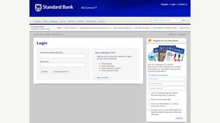 
                            3. | BizConnect Member Login | BizConnect - Standard Bank BizConnect