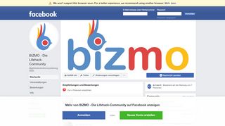 
                            5. BIZMO - Die Lifehack-Community - Startseite | Facebook