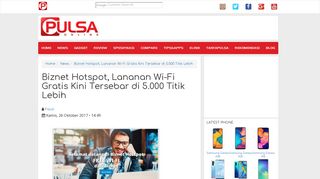 
                            5. Biznet Hotspot, Lananan Wi-Fi Gratis Kini Tersebar di 5. - TabloidPULSA