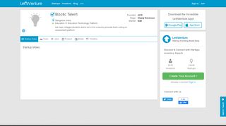 
                            11. Bizotic Talent | LetsVenture