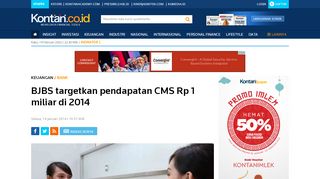 
                            11. BJBS targetkan pendapatan CMS Rp 1 miliar di 2014