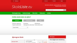 
                            10. Bjerregrav Skole - Skole liste i Danmark - største skoledatabase