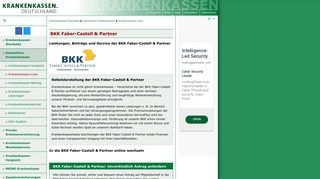 
                            5. BKK Faber-Castell & Partner - Krankenkassen.de