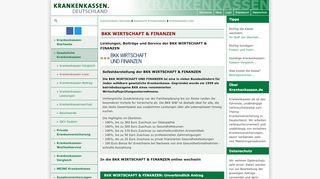 
                            6. BKK WIRTSCHAFT & FINANZEN - Krankenkassen.de