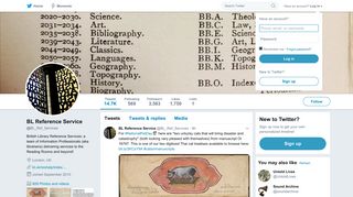 
                            6. BL Reference Service (@BL_Ref_Services) | Twitter