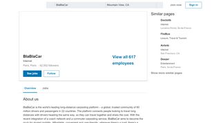 
                            12. BlaBlaCar | LinkedIn