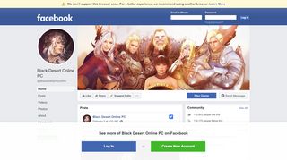 
                            8. Black Desert Online - Home | Facebook