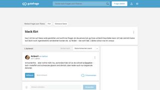 
                            6. black flirt (Schwarze Szene) - Gutefrage