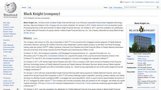 
                            5. Black Knight (company) - Wikipedia