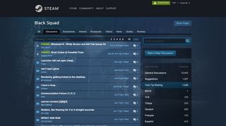 
                            1. Black Squad Bug Report :: Steam Community