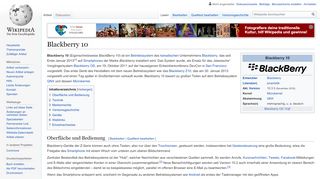 
                            13. Blackberry 10 – Wikipedia