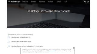 
                            1. BlackBerry Desktop Software - BlackBerry OS Software - EN - United ...