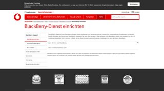 
                            1. BlackBerry-Dienst von Vodafone - E-Mails für BlackBerry-Nutzung und ...