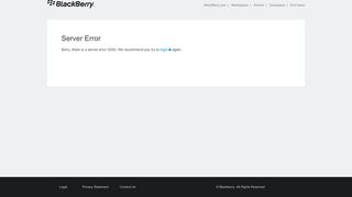 
                            13. BlackBerry Online Account - Login