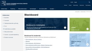 
                            3. Blackboard - Aarhus BSS - Aarhus Universitet