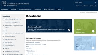 
                            4. Blackboard - Aarhus BSS