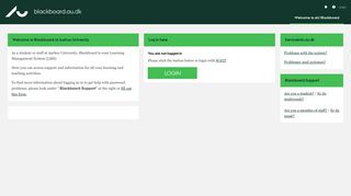 
                            1. Blackboard (AU) - Aarhus Universitet